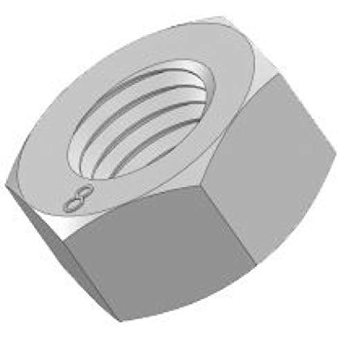 Metric Class 8 Hex Nuts, M30-3.5 - (Pack of 5)