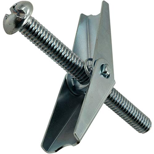 Hard-to-Find Fastener 014973409814 Round Head Toggle Bolts, 5/16-18 x 3-Inch, 25-Piece