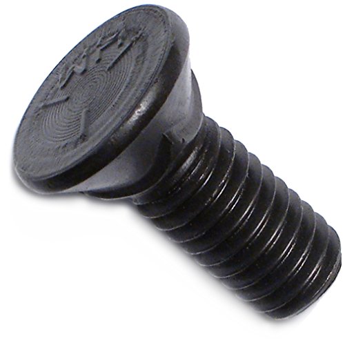 Hard-to-Find Fastener 014973294236 Grade 5 Plow Bolts, 3/8-16 x 1-Inch, 100-Piece