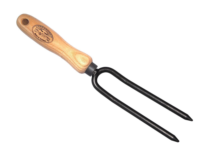 DeWit 2 Prong Weeding Fork with Short Handle