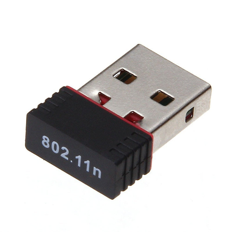 Zibo Mini USB Wifi Wireless Adapter, 150Mbps, Supports Windows XP, Vista, 7, 8 and Linux