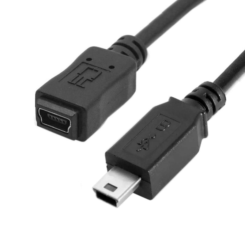 chenyang CY USB 2.0 Mini USB 5Pin Male to Female Extension Adapter Cable 5ft Mini USB Extension Cable 1.5m