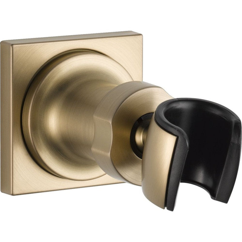 Delta Faucet U4010-CZ-PK Square Wall Mount Bracket, Champagne Bronze Without Lumicoat