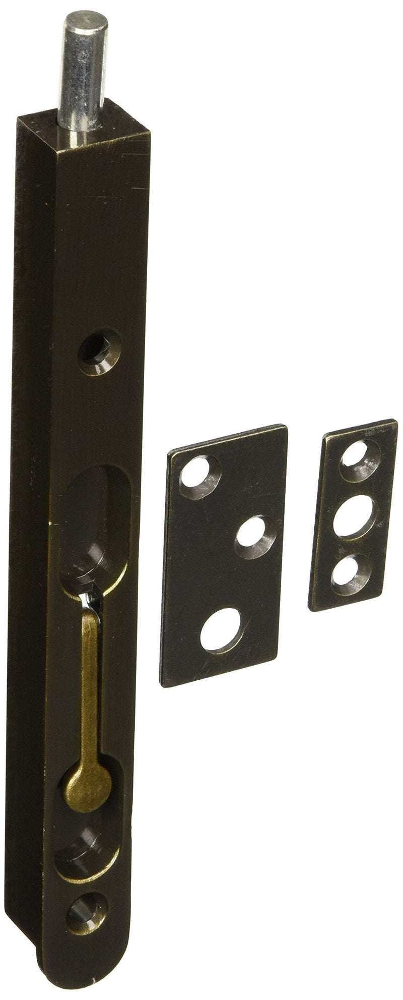 Deltana 7FBZ5 Zinc 7-Inch Flush Bolt