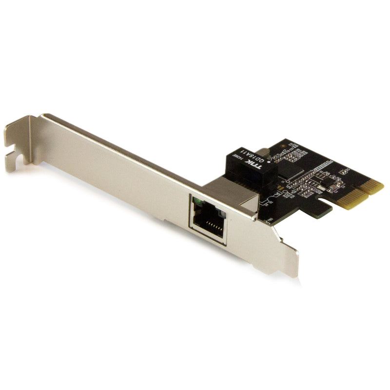 StarTech.com 1-Port Gigabit Ethernet Network Card - PCI Express, Intel I210 NIC - Single Port PCIe Network Adapter Card with Intel Chipset (ST1000SPEXI) 1 Port