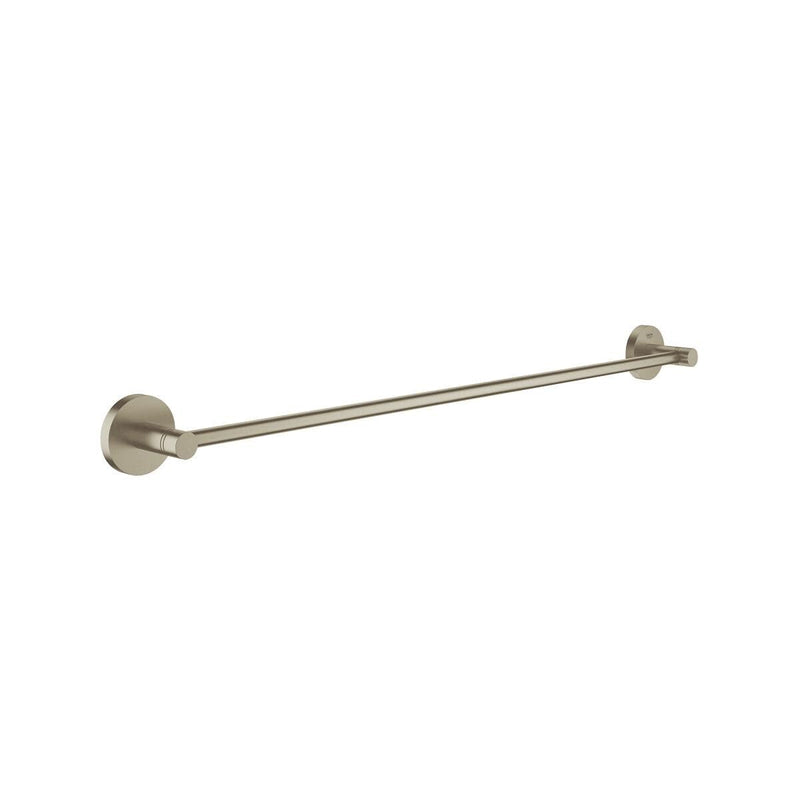Essentials 24 Inch Towel Bar, Brushed Nickel Infinity