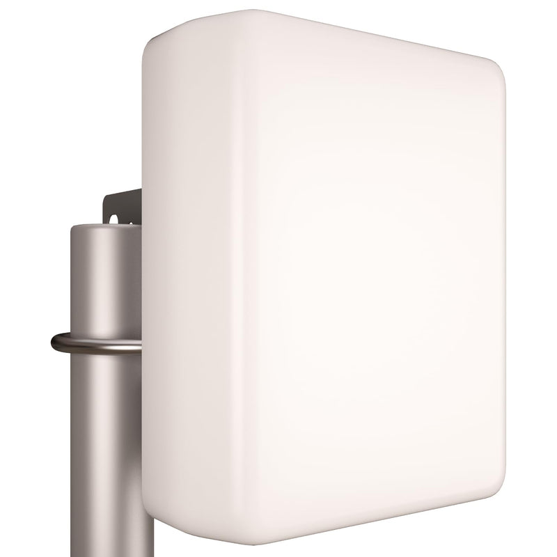 Tupavco TP542 Dual-Band (13dBi) Outdoor Directional Panel Antenna (2.4GHz & 5GHz WiFi) Wireless Network Signal (Pole Mast Mount) Weatherproof High-Gain Long-Range (w/N-Female Connector)