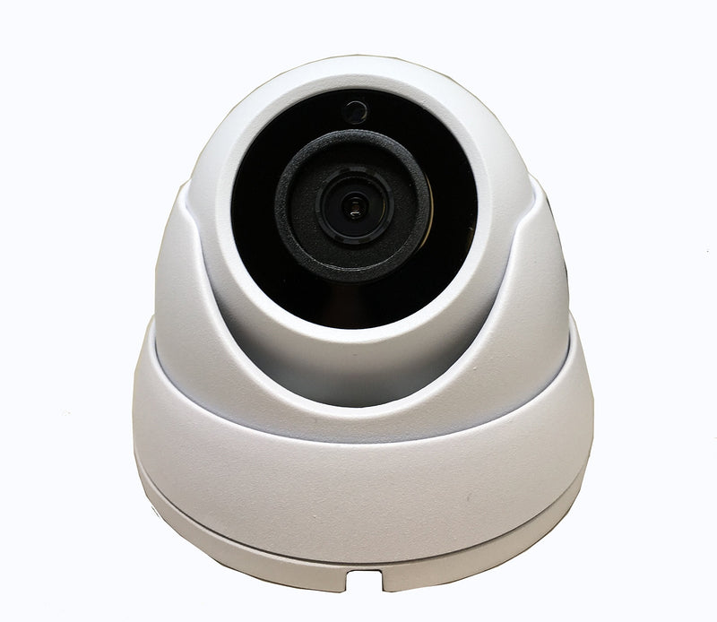 101AV Security Dome Camera 1080P 1920x1080 True Full-HD 4in1(HD-TVI, AHD, CVI, CVBS) 2.8mm Fixed Lens 2.4 Megapixel STARVIS IR Indoor Outdoor Camera DayNight HomeOffice Security 12VDC (White)
