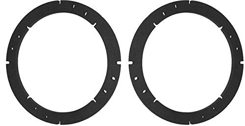 5.25" 5 1/4" Speaker Spacers Depth Extender Extending Rings - 1/4" Thick - ID: 4 3/4" OD: 5 3/4" - 1 Pair - SSK525 - Stackable - Perfect for Framing Fiberglass Enclosures