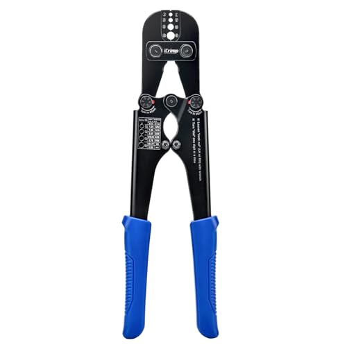 iCrimp Wire Rope Crimper 3/64" to 1/8" for railing, cable & fishing IWS-1608M-US