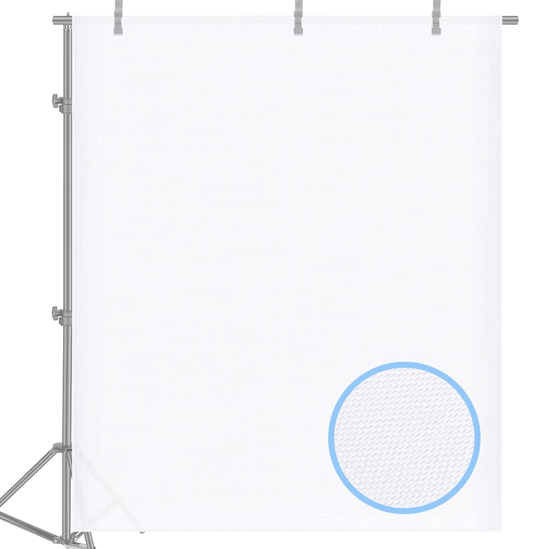 Neewer 2 Yard x 60 Inch/1.8M x 1.5M Polyester White Seamless Diffusion Fabric for Photography Softbox,Light Tent and Lighting Light Modifier 1.8 x 1.5M