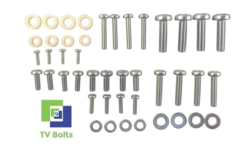 Vizio TV mounting Screws and washers - fits Any Vizio TV