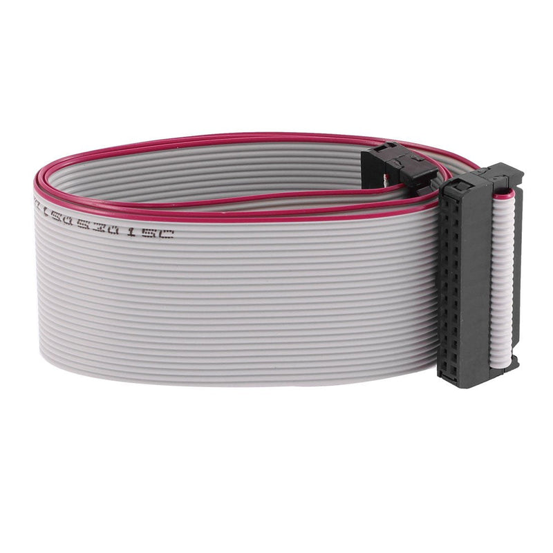 uxcell F/F IDC Connector 26 Pin Flat Ribbon Cable 2.54mm Pitch 20 Inch Length 1 Count (Pack of 1)