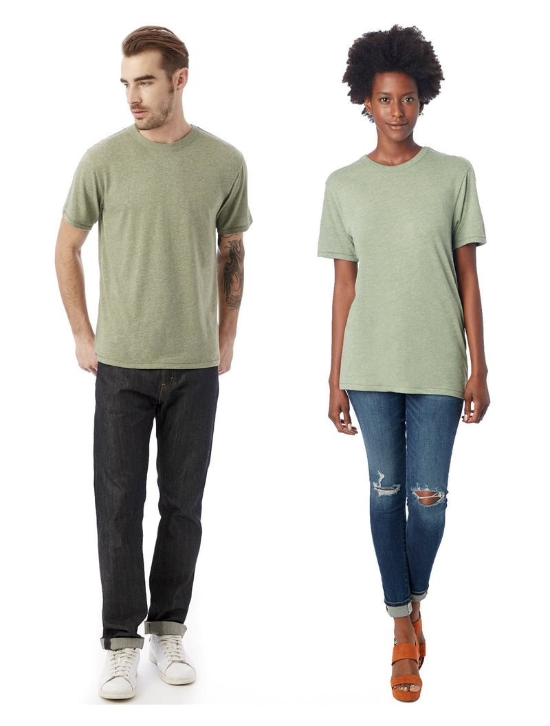 Alternative Men's Shirt, Short Sleeve The Keeper Tee Small Vintage Pine