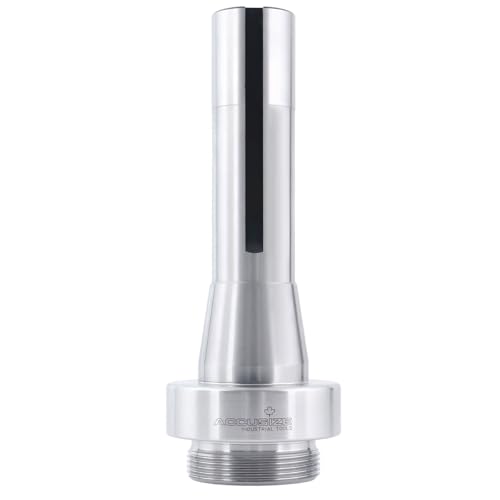 Accusize Industrial Tools Boring Head R8 Bridgeport Shank, 1-1/2''-18 Tpi, 0355-0108 1" Straight Shank, R8 Bridgeport