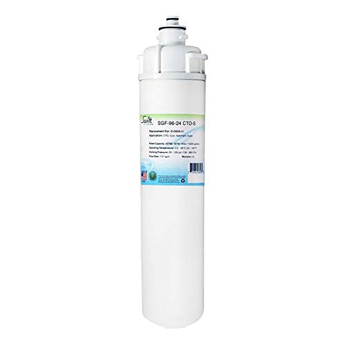 Swift Green Filters SGF-96-24 CTO-S Compatible Commercial Water Filter for EV9606-51, Catridge : 4SI , Made in USA 1 Pack