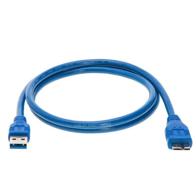 USB 3.0 A Male to A/B/C Male Cable Cord 3FT 6FT 10FT Data Wire Charger Printer Laptop Pc (3FT, (A - Male) to (Micro B -Male)) (A - Male) to (Micro B -Male)