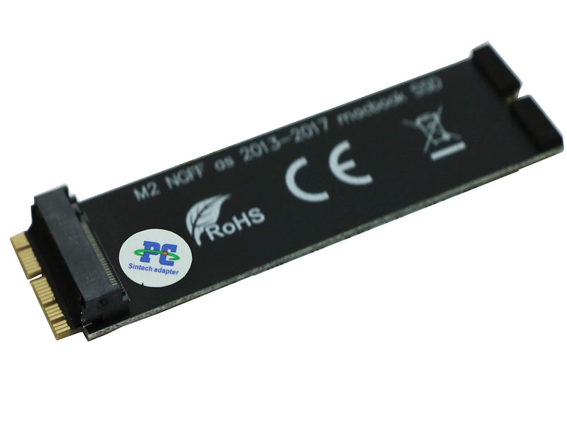 Sintech NGFF M.2 nVME SSD Adapter Card for Upgrade 2013-2015 Year Macs(Not Fit Early 2013 MacBook Pro)
