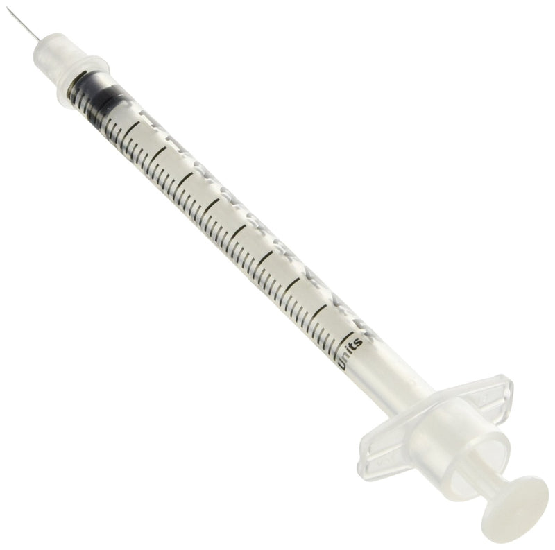 Becton Dickinson 324825 Bed Micro-Fine Syringes - 30G, 0.5 mL, 8 mm (Pack of 100) Einzelpack
