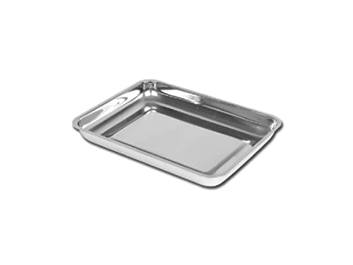 GIMA 26601 Stainless Steel Instrument Tray 210mm x 160mm x 25mm