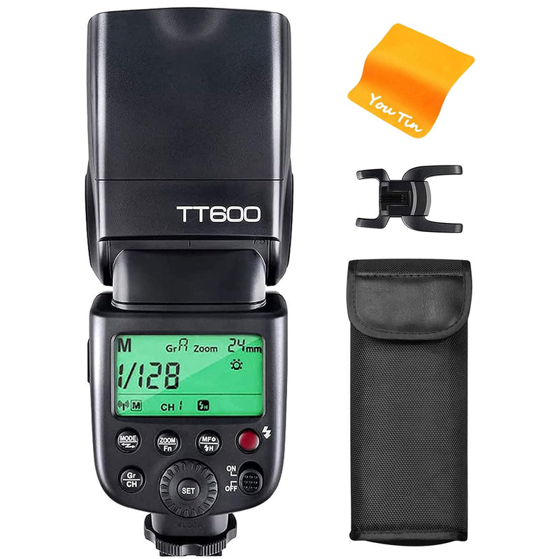 Godox TT600 Camera Flash Speedlite for Canon Nikon Panasonic Olympus Pentax and Other DSLR Cameras，Digital Cameras with Standard Hot Shoe