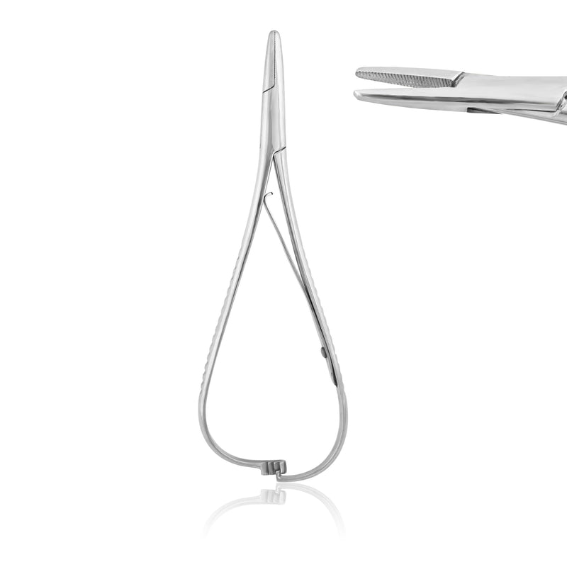 Mathieu Ligature Elastic Placing Plier 6" Needle Holder Stainless Steel 6"
