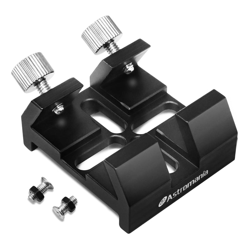 Astromania Universal Dovetail Base for Finder Scope - Ideal for Installation of Finder Scope, Green Laser Pointer Bracket Hole Spacing 10.2-30.2MM