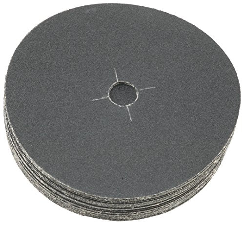 Sungold Abrasives 87507 Plain Backed Edger Discs for Floor Sanders 100 Grit Heavyweight Silicon Carbide Paper, (50/Pack) 7" x 7/8" Center Hole