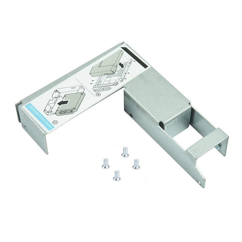 2.5" 9W8C4 Y004G SSD Adapter Bracket for DELL 3.5" F238F G302D X968D F9541 SAS SATA Hard Drive Caddy Tray Enclosure with Screws CN-09W8C4