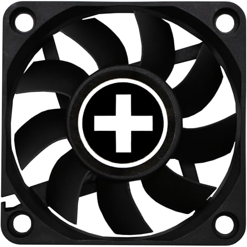 Xilence XPF60S.W 60 mm Quiet Case Fan, 3PIN, Easy Installation, 270 mm Cable Length, Hydro Bearing, Good and Cooling Airflow in Office/Home/Server PC, Black