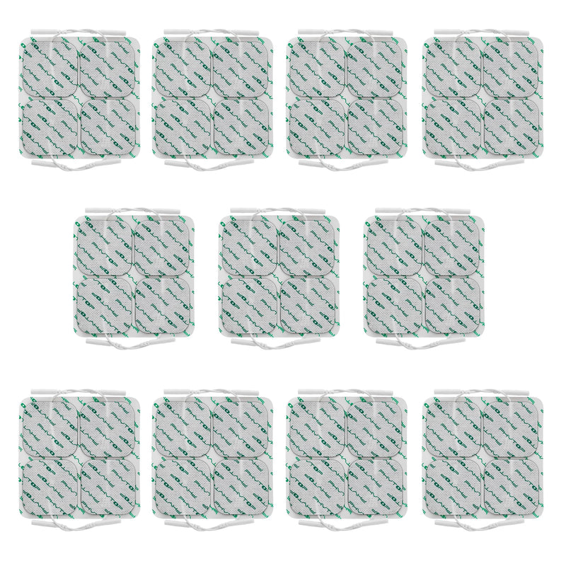 Tens Unit Pads 44 Pcs Tens Electrodes Replacement Pads for Electrotherapy