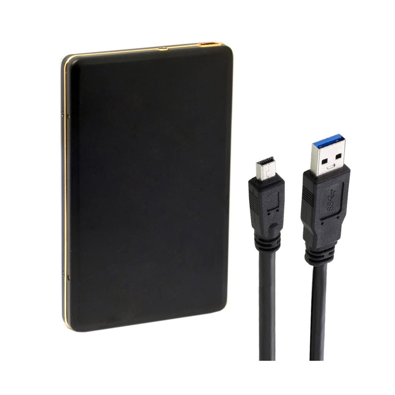 chenyang SFF-8784 SATA Express to USB 3.0 Hard Disk Case Enclosure for Ultra Slim Hard Disk SSD WD5000MPCK WD5000M22K WD5000M21K Black SFF-8784 to USB