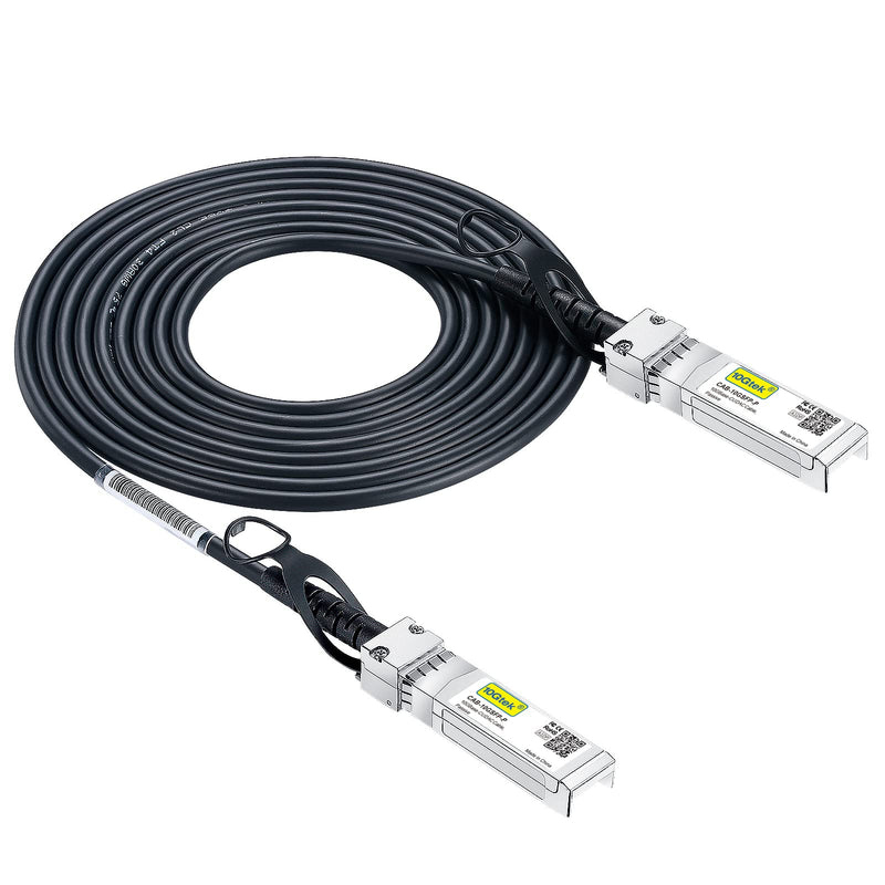 10Gtek SFP+ DAC Twinax Cable, Passive, Compatible with Mikrotik S+DA0003, 3 Meter(10ft) For Mikrotik 3 Metre