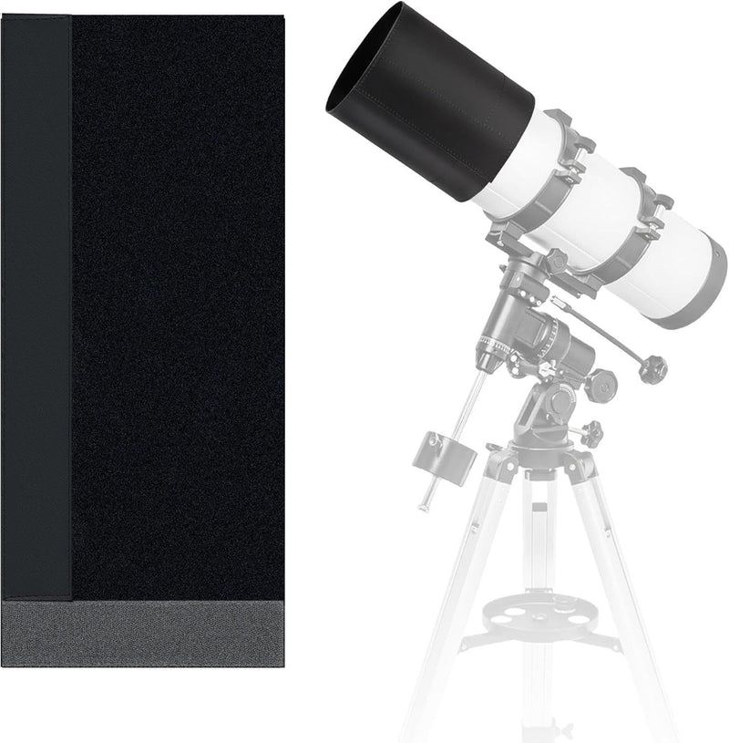 Astromania Flexible Dew Shield for Telescope Front Outer Diameter from 123mm - 142mm Diameter - Keep Dew Away and Gives You Clear observing for The Entire Night For Outer Diameter from 123mm - 142mm