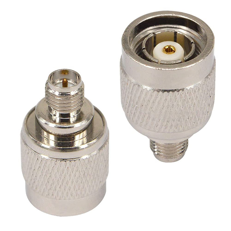 YOTENKO RP SMA Female to RP TNC Male RF Coax Coaxial Connector Adapter for WRT54 Linksys WiFi Router Extender Pack of 2