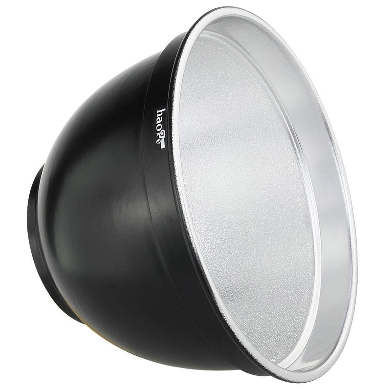 Haoge 7" Standard Reflector Diffuser Lamp Shade Dish for Balcar Alien Bees Alienbees Paul C Buff Einstein White Lightning Studio Light Strobe Monolight Flash