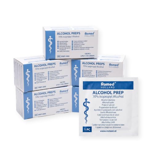 Alcohol Swabs / Pads 30 x 65 mm Assorted Quantities (Pack of 500)