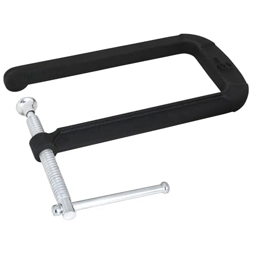 Performance Tool W3982 8 in. Deep Throat Cast Iron C-Clamp