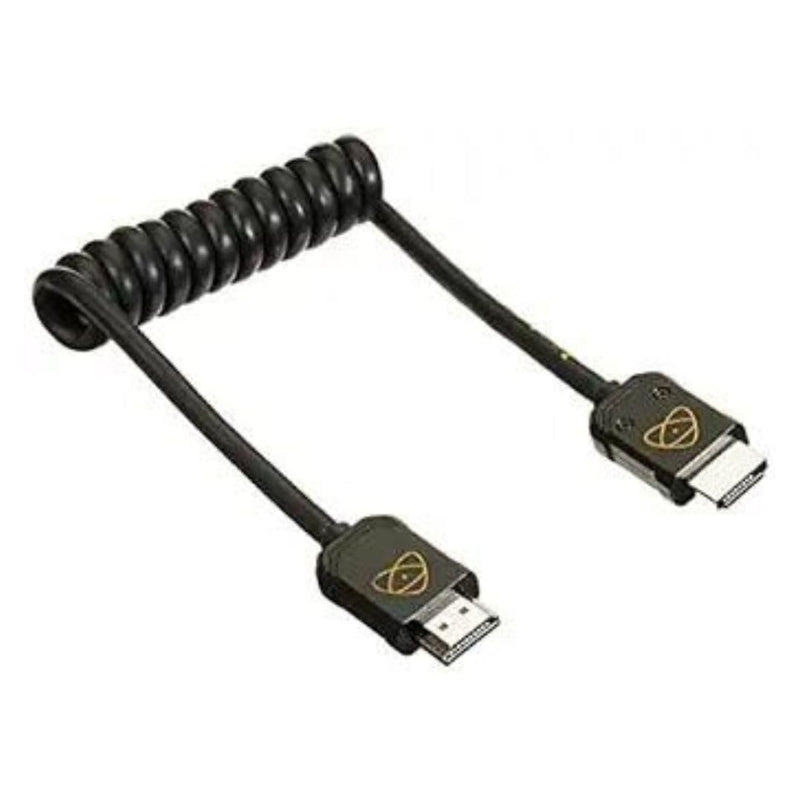 Atomos ATOM4K60C5 ATOMFLEX PRO HDMI 2.0 30cm Coiled Cable (Full To Full) Full to Full