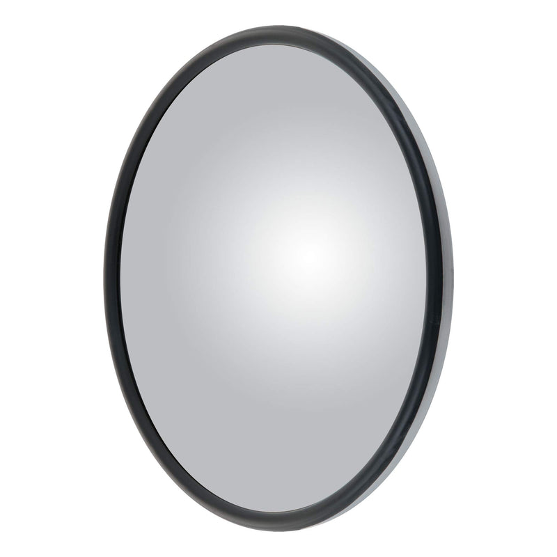 Retrac 610673 8-Inch Stainless Steel Center-Mount Convex Mirror Head with J-Bracket, Universal Driver or Passenger Side