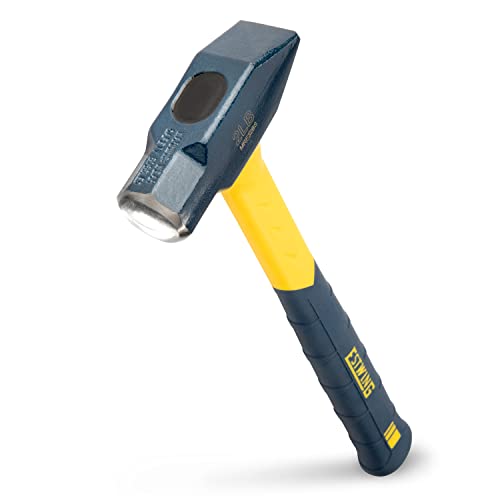 ESTWING Blacksmith's Hammer - 32 oz Metalworking Tool with Fiberglass Handle & No-Slip Cushion Grip - MRF32BS 32 oz (Ounces)