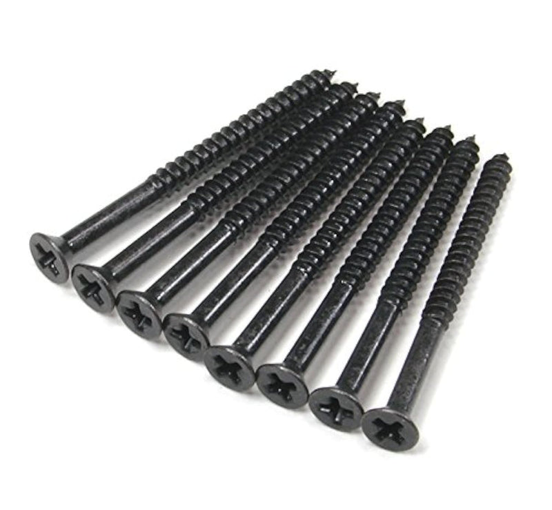 Hinge Outlet Oil Rubbed Bronze Hinge Screws 10 X 2 1/2 Inch for Commercial Door Hinges - 96 Pack #10 x 2 1/2" (Pack of 96)