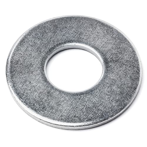 Bolt Dropper 5/8" Stainless Flat Washer (100 Pack), 1-1/2" OD 18-8 (304) Stainless Steel, Suitable for Factories Repair, Kitchens, Shops, and Outdoor Construction by Bolt Dropper 5/8" x 1-1/2" - 100 pcs