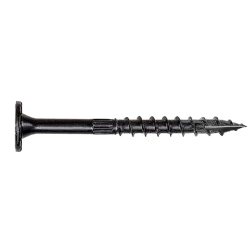 Simpson Strong-Tie SDWS22312DBB-R50 Outdoor Accents Structural Wood Screw — .220 in. x 3-1/2 in. DB Coating, Black (50-Qty)