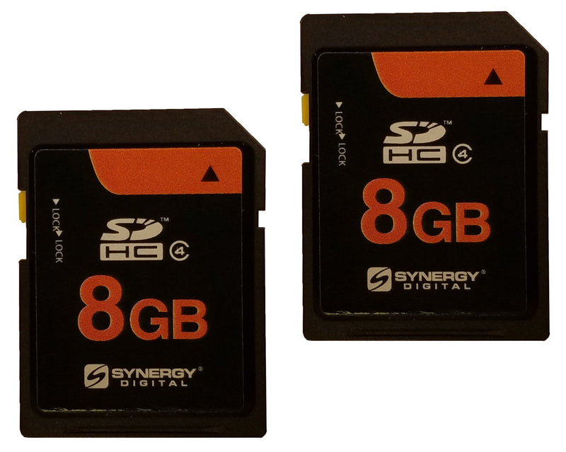 Canon EOS Rebel XS Digital Camera Memory Card 2 x 8GB Secure Digital High Capacity (SDHC) Memory Cards (2 Pack)