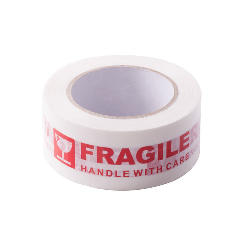 [Australia - AusPower] - AGU Warning Fragile Tape-Handle with Care Packing Printing Tape-2 Inch x 330 Feet (110 Yards) -1 Roll 1 Roll 