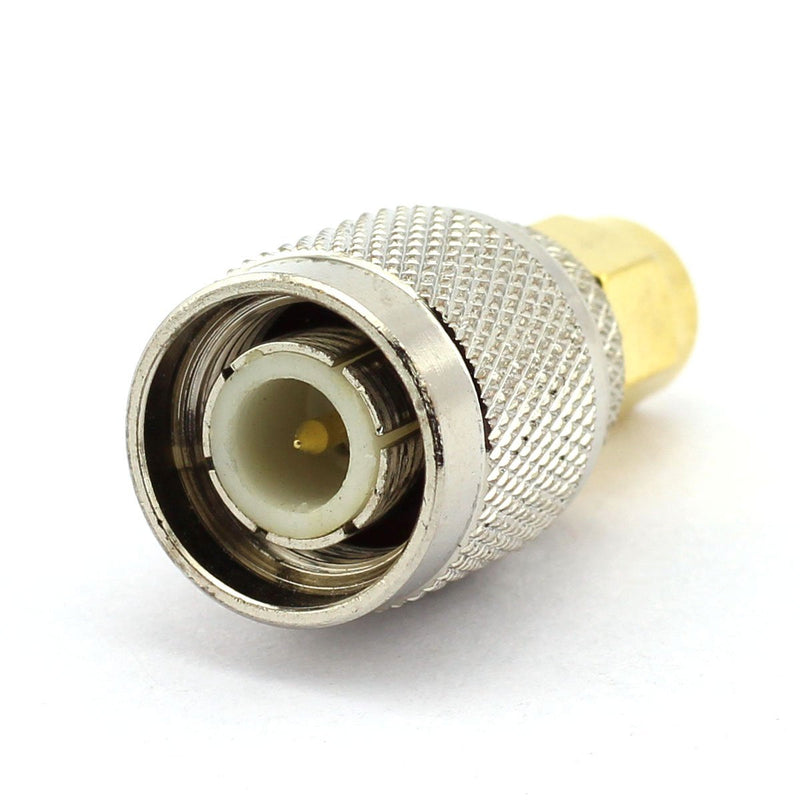 DGZZI 2-Pack TNC Male to SMA Male RF Coaxial Adapter TNC to SMA Coax Jack Connector