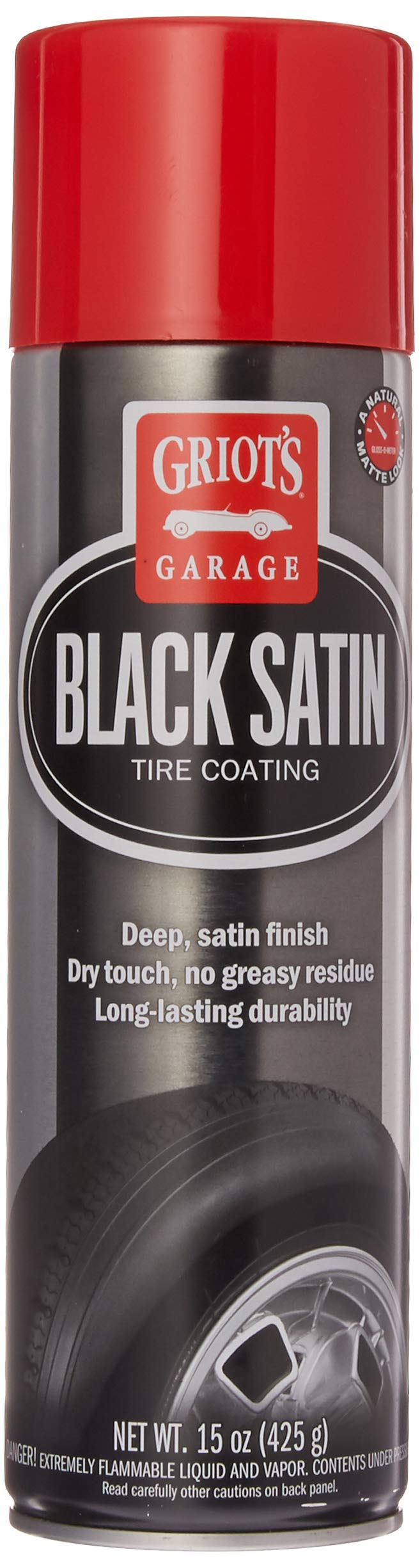 Griot's Garage 10951 Black Satin Tire Coating 15oz