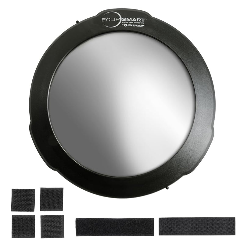 Celestron – EclipSmart Safe Solar Eclipse Telescope Filter – Meets ISO 12312-2:2015(E) Standards – Works with 8” Schmidt-Cassegrain/EdgeHD Telescopes – Observe Eclipses & Sunspots – Secure Fit 8" SCT and EdgeHD