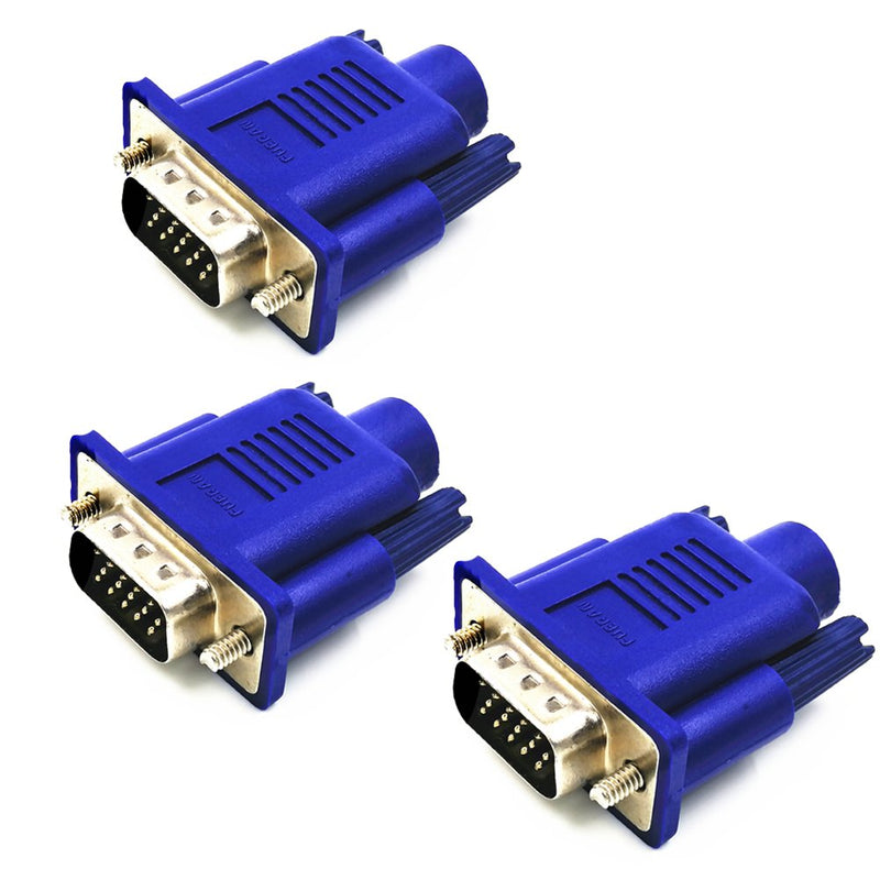 VGA Dummy Plug, Headless Ghost, Display Emulator, Fit Headless-1920x1080@60hz-3Pack 3P